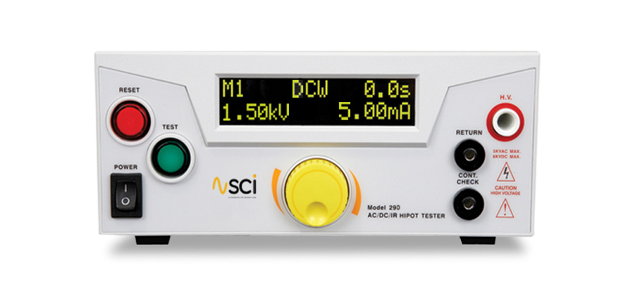 SCI 290 Series Hipot Testers